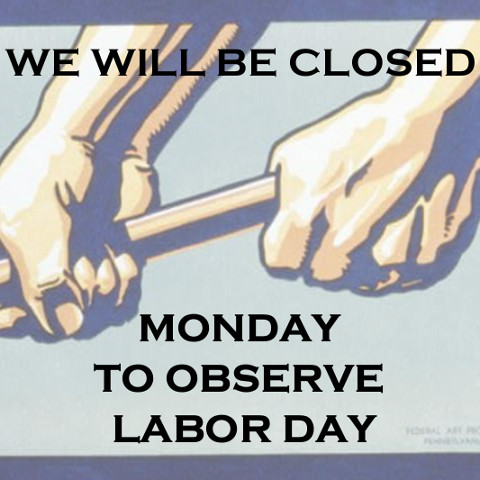 Labor Day Closure Notice