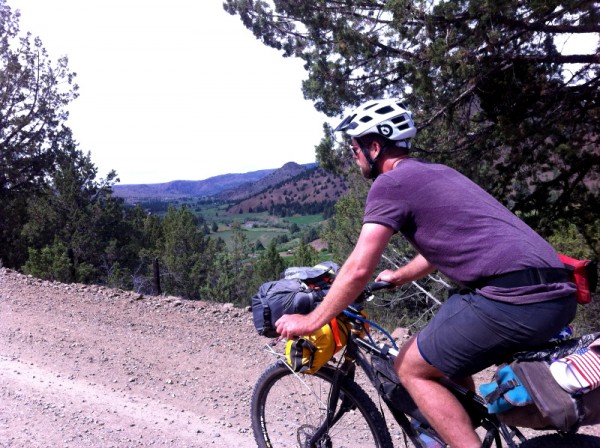 There were some beautiful views looking north along lower Trout Creek.