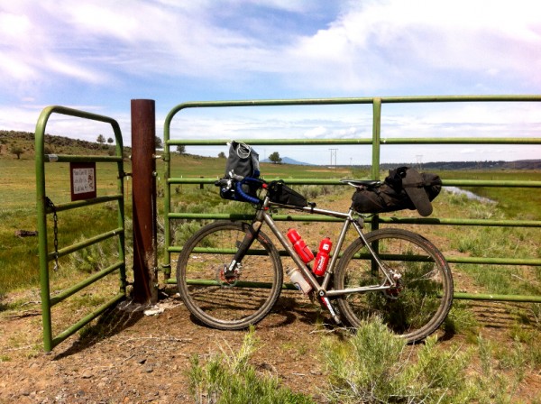 The OC&E trail has about a million cattle gates.